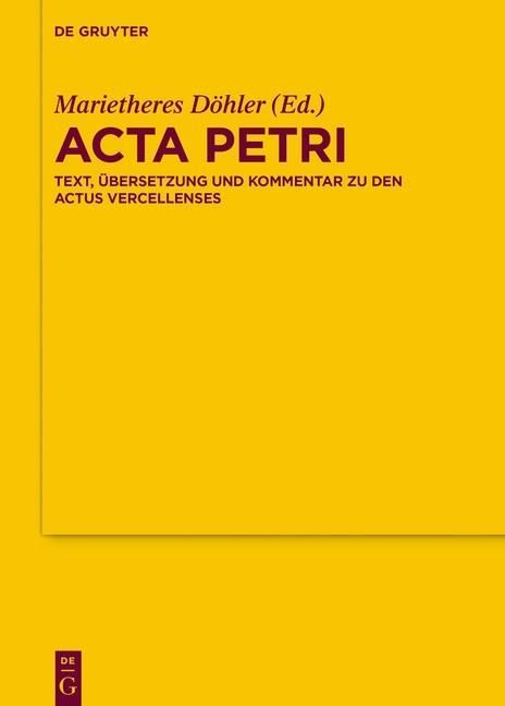 Produktbild: Acta Petri