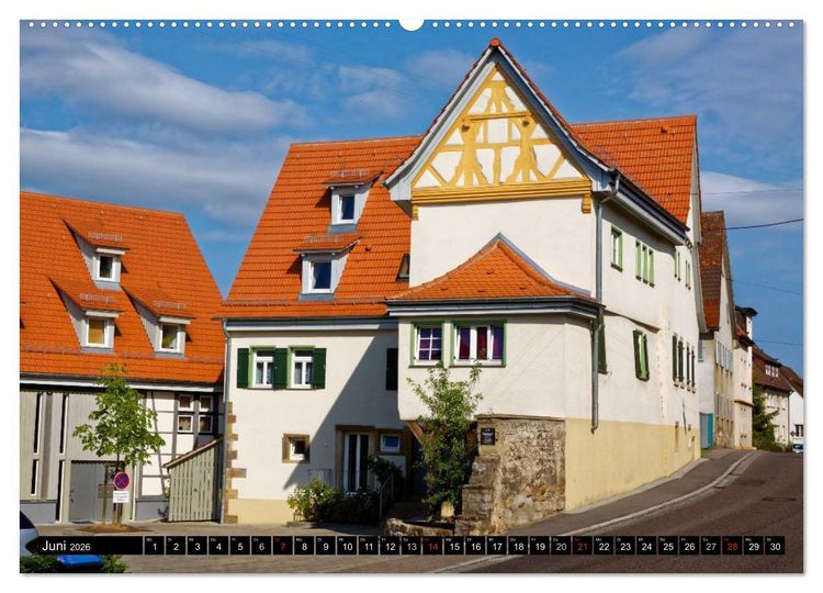 Produktbild: Fellbach im Fokus (hochwertiger Premium Wandkalender 2026 DIN A2 quer), Kunstdruck in Hochglanz
