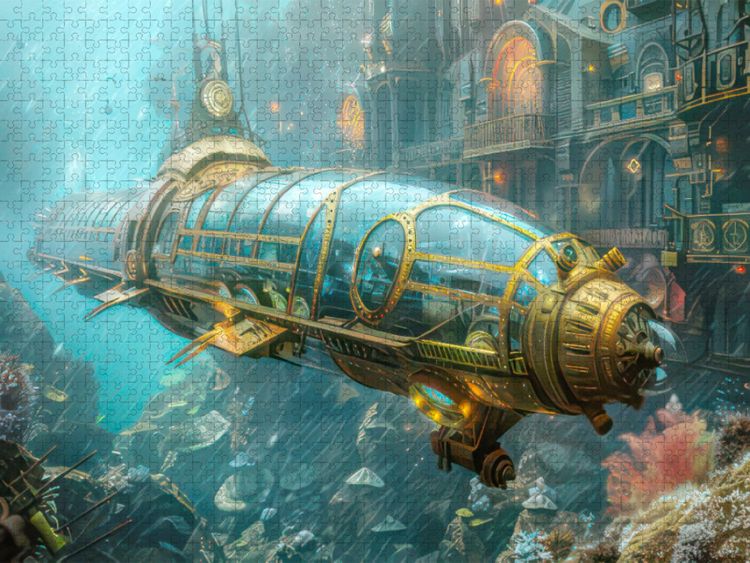 Produktbild: CALVENDO Puzzle Steampunk | 2000 Teile Lege-Gr&ouml;&szlig;e 90x67cm Foto-Puzzle f&uuml;r gl&uuml;ckliche Stunden