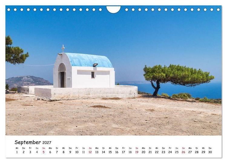 Produktbild: Kos 2027 (Wandkalender 2027 DIN A4 quer), CALVENDO Monatskalender
