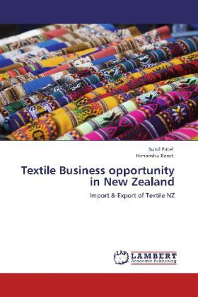 Produktbild: Patel, S: Textile Business opportunity in New Zealand