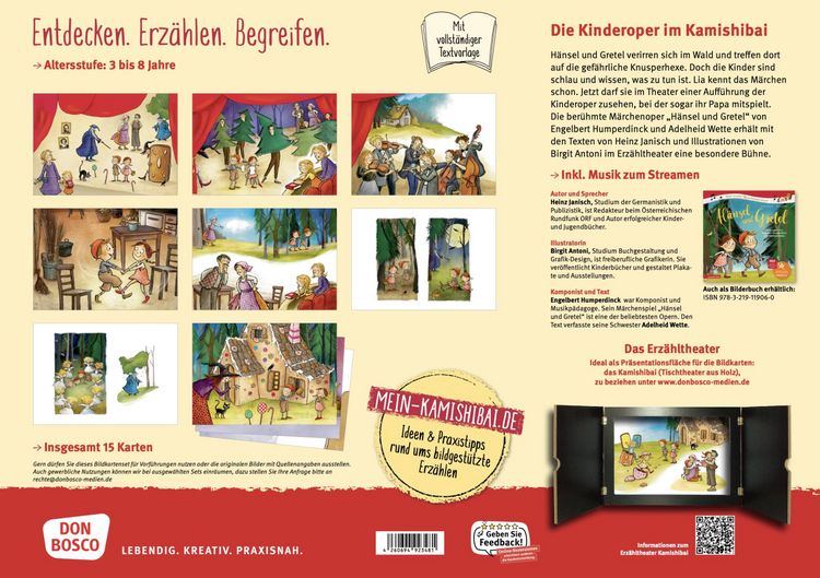 Produktbild: H&auml;nsel und Gretel. Kamishibai Bildkartenset