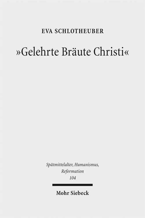 Produktbild: "Gelehrte Br&auml;ute Christi"
