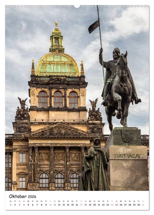 Produktbild: Prachtvolles Prag (Wandkalender 2026 DIN A2 hoch), CALVENDO Monatskalender