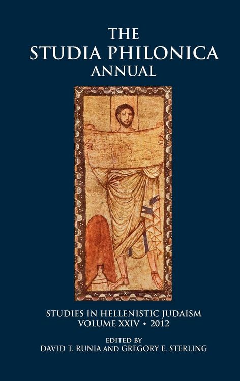Produktbild: Studia Philonica Annual XXIV, 2012