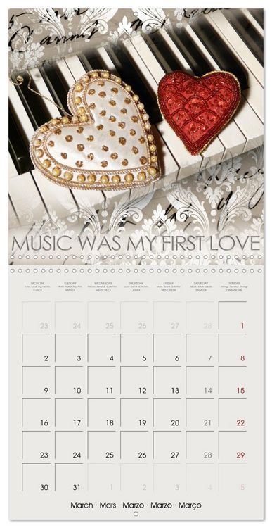 Produktbild: Special hearts in wonderful still lifes (Wall Calendar 2026 12 &times; 12 Inch) CALVENDO 12 Month Wall Calendar