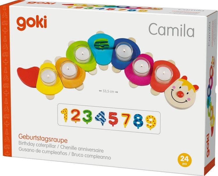 Produktbild: goki Geburtstagsraupe Camila