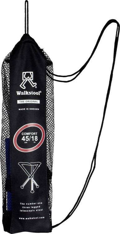 Produktbild: Walkstool Comfort L Klapphocker Schwarz, Silber ComfortL Belastbarkeit (Gewicht) (max.) 200 kg