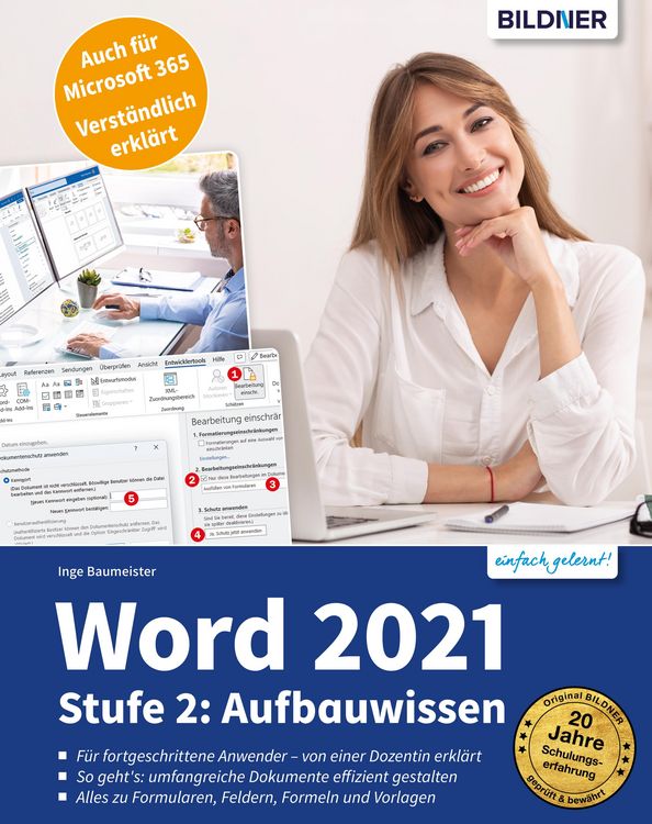 Produktbild: Word 2021 - Stufe 2: Aufbauwissen