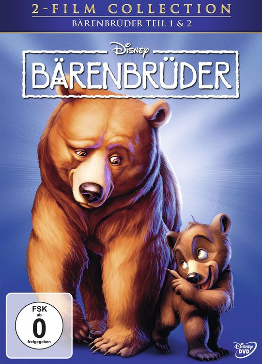 Produktbild: B&auml;renbr&uuml;der - Doppelpack (Disney Classics + 2. Teil) [2 DVDs]