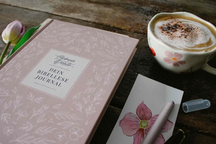 Produktbild: Bl&uuml;hende Worte. Dein Bibellese-Journal