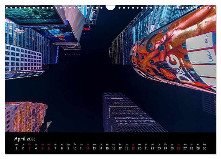 Produktbild: New York (Wandkalender 2026 DIN A3 quer), CALVENDO Monatskalender