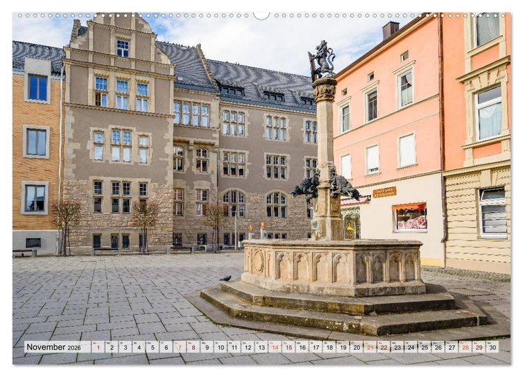 Produktbild: Rudolstadt Impressionen (Wandkalender 2026 DIN A2 quer), CALVENDO Monatskalender