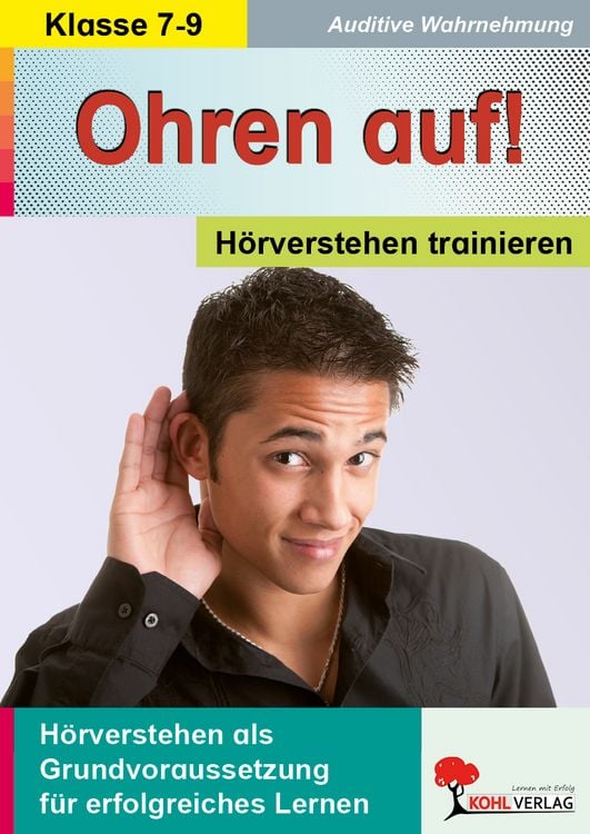 Produktbild: Ohren auf! - H&ouml;rverstehen trainieren / Klasse 7-9