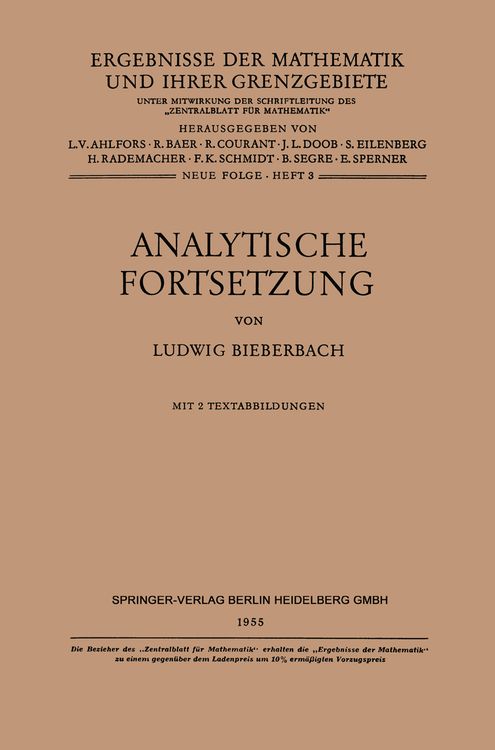 Produktbild: Analytische Fortsetzung