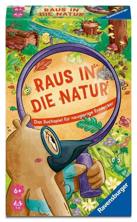 Produktbild: Raus in die Natur - Reisespiel ab 6 Jahre