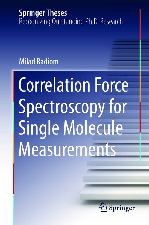 Produktbild: Correlation Force Spectroscopy for Single Molecule Measurements