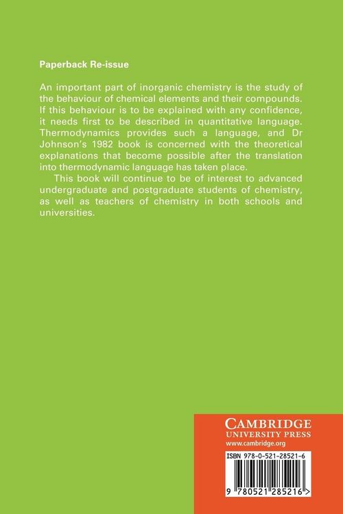 Produktbild: Thermodynamic Aspects 2 Edn