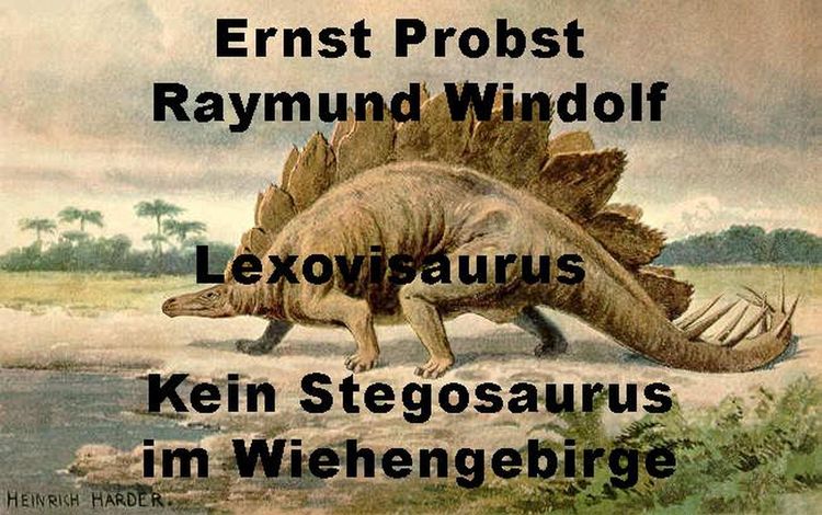 Produktbild: Lexovisaurus. Kein Stegosaurus im Wiehengebirge