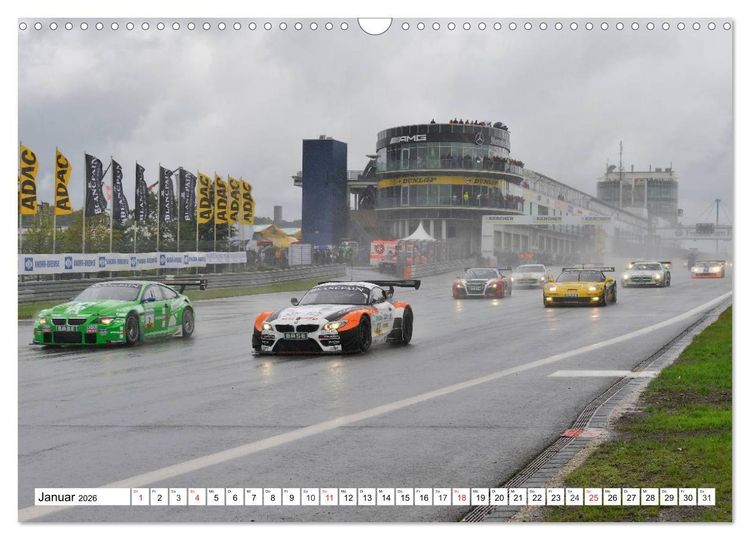 Produktbild: Motorsport am N&uuml;rburgring (Wandkalender 2026 DIN A3 quer), CALVENDO Monatskalender