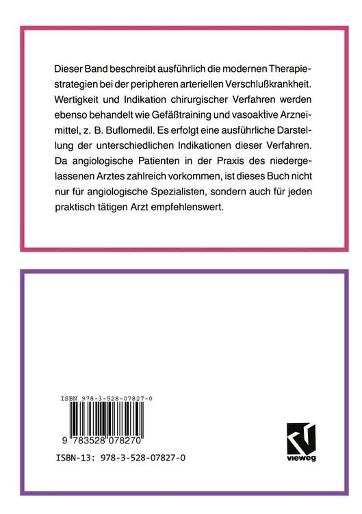 Produktbild: Aktuelle Therapieprinzipien bei der peripheren arteriellen Verschlu&szlig;krankheit