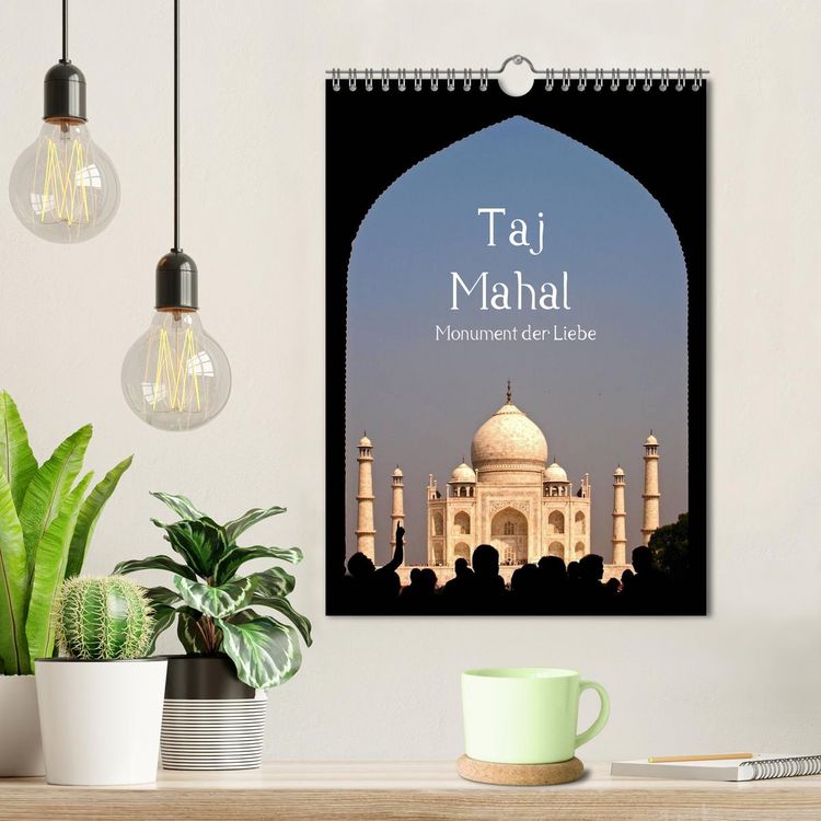 Produktbild: Taj Mahal - Monument der Liebe (Wandkalender 2026 DIN A4 hoch), CALVENDO Monatskalender
