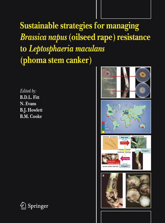 Produktbild: Sustainable strategies for managing Brassica napus (oilseed rape) resistance to Leptosphaeria maculans (phoma stem canker)
