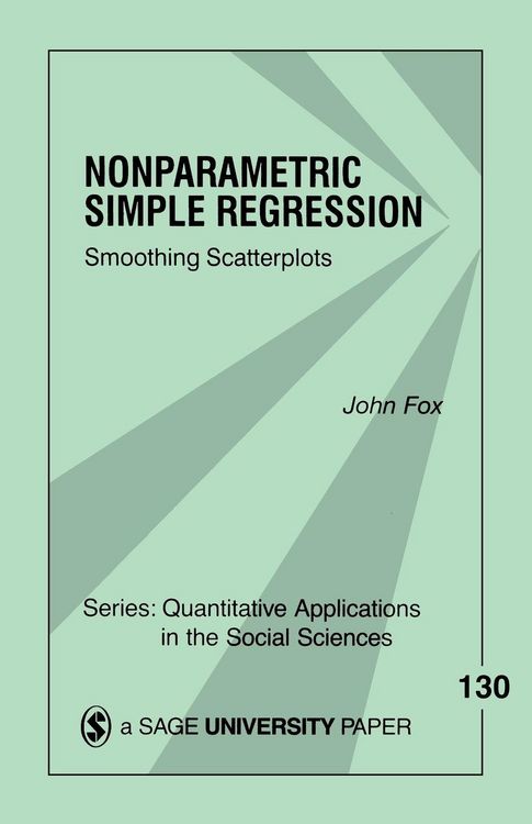 Produktbild: Nonparametric Simple Regression