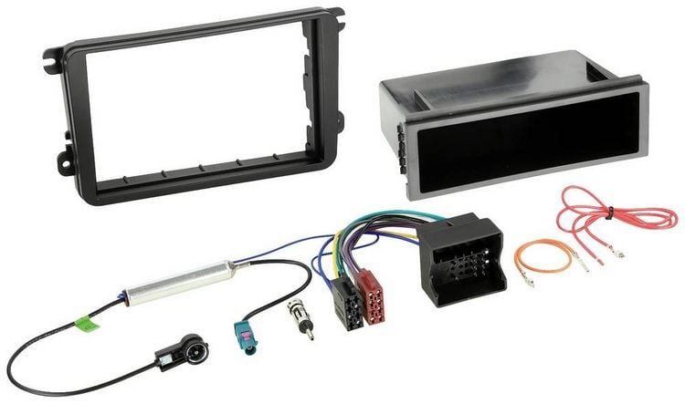 Produktbild: ACV 611320-15-01 Autoradio Einbaublende DoppelDIN Passend f&uuml;r (Auto-Marke): Seat, Skoda, Volkswagen