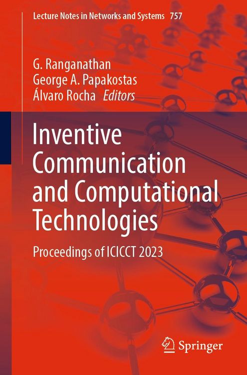 Produktbild: Inventive Communication and Computational Technologies