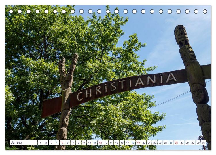 Produktbild: Sommer in Kopenhagen (Tischkalender 2026 DIN A5 quer), CALVENDO Monatskalender