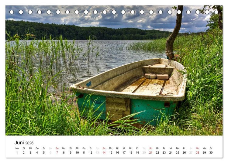 Produktbild: Landschaften (Tischkalender 2026 DIN A5 quer), CALVENDO Monatskalender