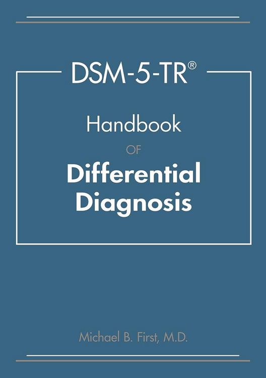 Produktbild: DSM-5-TR&reg; Handbook of Differential Diagnosis