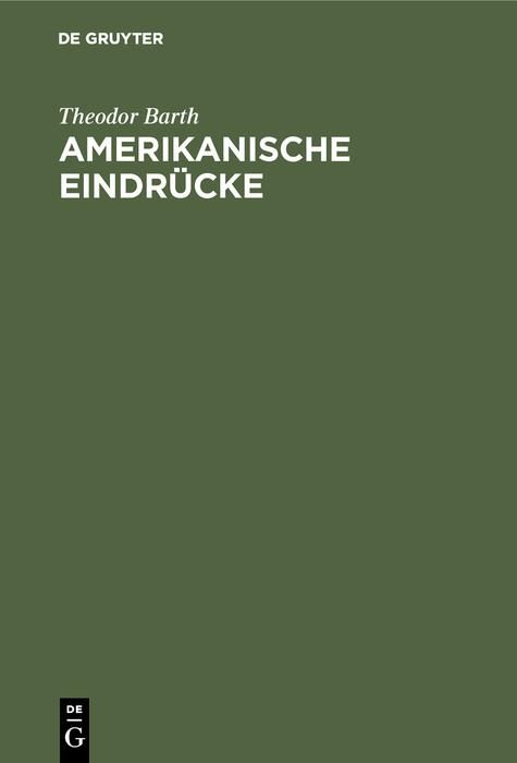 Produktbild: Amerikanische Eindr&uuml;cke