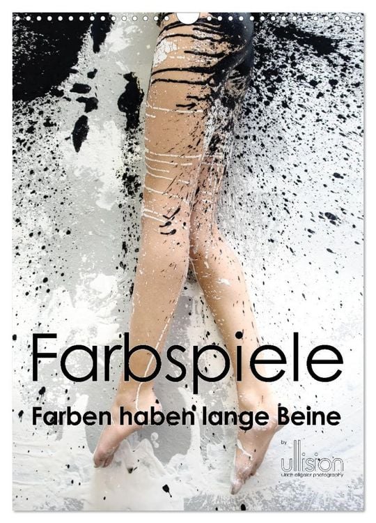Produktbild: Farbspiele &ndash; Farben haben lange Beine (Wandkalender 2026 DIN A3 hoch), CALVENDO Monatskalender