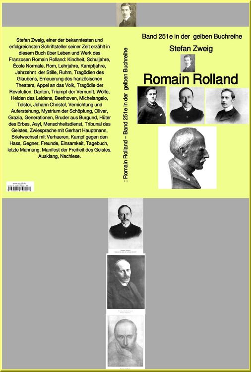 Produktbild: Romain Rolland - Band 251 in der gelben Buchreihe - bei J&uuml;rgen Ruszkowski