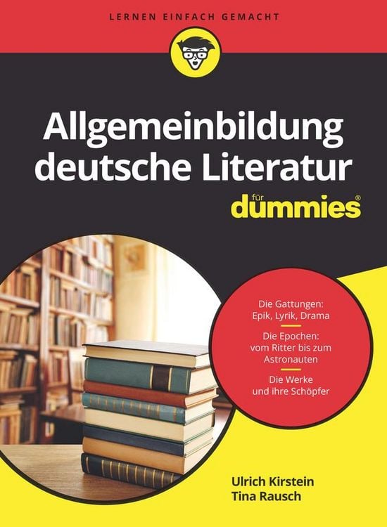 Produktbild: Allgemeinbildung deutsche Literatur für Dummies