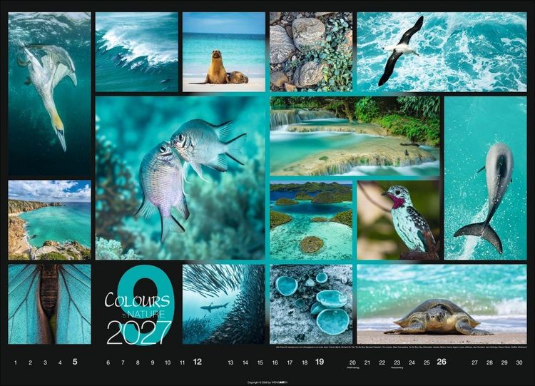 Produktbild: Colours of Nature Kalender 2027