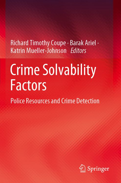 Produktbild: Crime Solvability Factors
