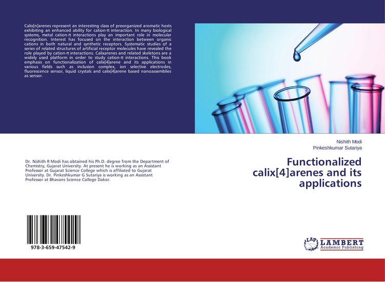 Produktbild: Functionalized calix[4]arenes and its applications
