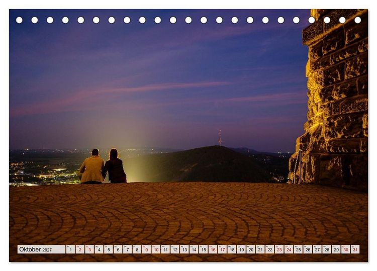 Produktbild: Die Obere Weser - von Hamel bis zur Porta Westfalica (Tischkalender 2027 DIN A5 quer), CALVENDO Monatskalender
