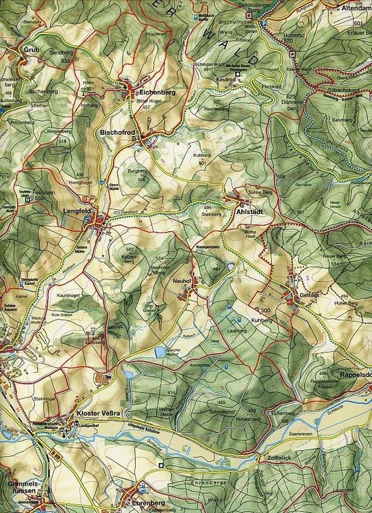 Produktbild: Naturpark Th&uuml;ringer Wald: Themar und Umgebung