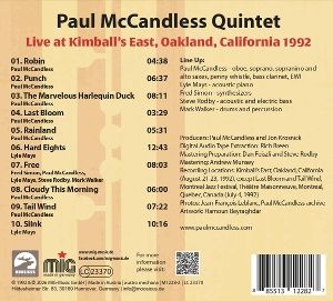 Produktbild: Live at Kimball's East 1992