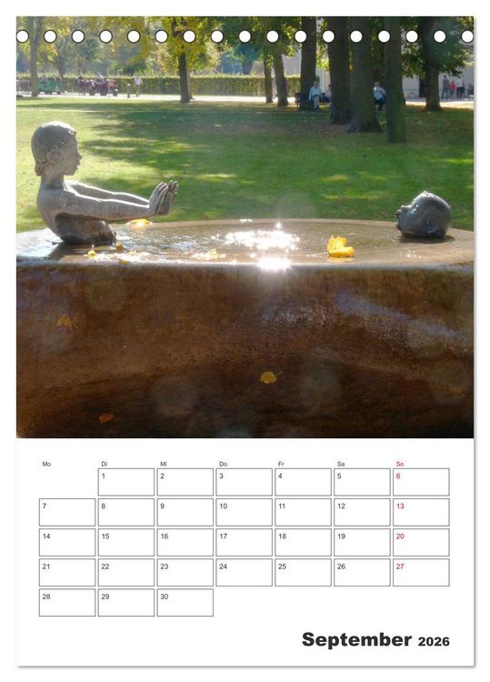 Produktbild: Rheinsberg mit Hafendorf (Tischkalender 2026 DIN A5 hoch), CALVENDO Monatskalender