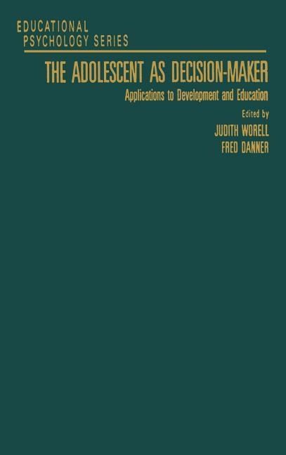 Produktbild: Adolescent As Decision-Maker