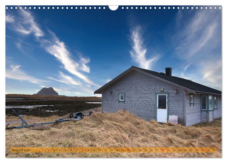 Produktbild: R&oslash;stlandet am Ende von Raum und Zeit (Wandkalender 2026 DIN A3 quer), CALVENDO Monatskalender