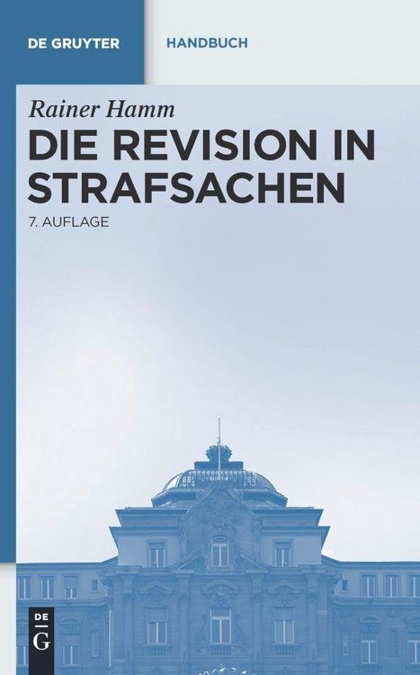 Produktbild: Die Revision in Strafsachen