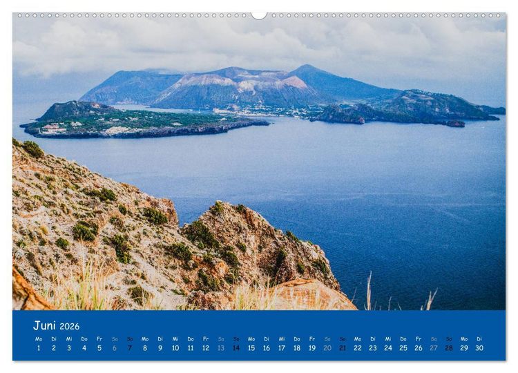 Produktbild: Traumhaftes Sizilien (hochwertiger Premium Wandkalender 2026 DIN A2 quer), Kunstdruck in Hochglanz
