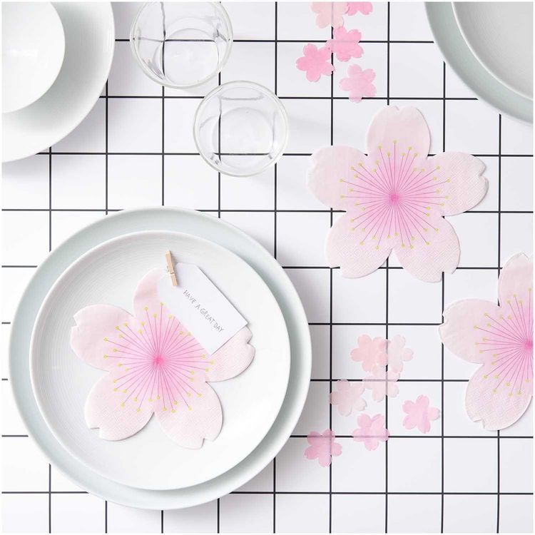 Produktbild: Serviette Kirschbl&uuml;te, MIX