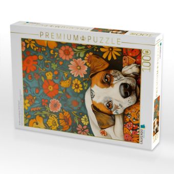 Produktbild: CALVENDO Puzzle Ein Motiv aus dem Kalender "Folk Art Seasons" | 1000 Teile Lege-Gr&ouml;&szlig;e 64x48cm Foto-Puzzle f&uuml;r gl&uuml;ckliche Stunden